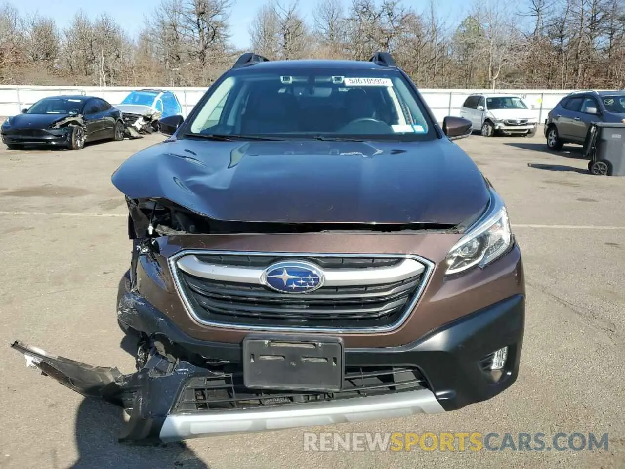 5 Photograph of a damaged car 4S4BTAMC6N3233506 SUBARU OUTBACK 2022