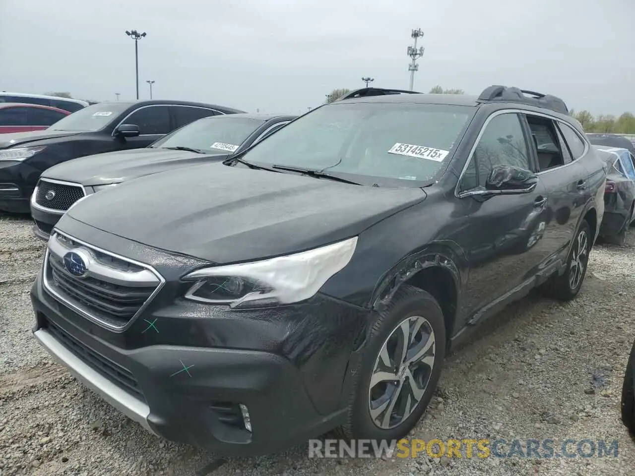 1 Photograph of a damaged car 4S4BTAMC6N3248619 SUBARU OUTBACK 2022