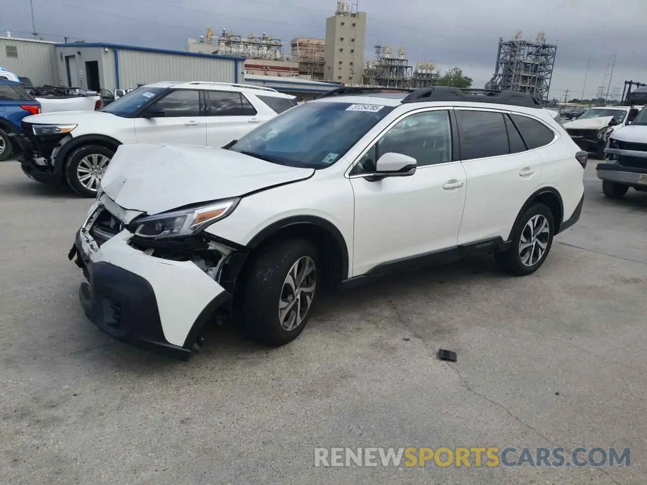 1 Photograph of a damaged car 4S4BTANC0N3274180 SUBARU OUTBACK 2022