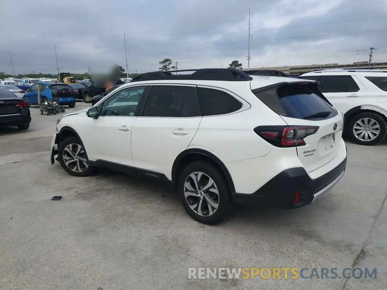 2 Photograph of a damaged car 4S4BTANC0N3274180 SUBARU OUTBACK 2022
