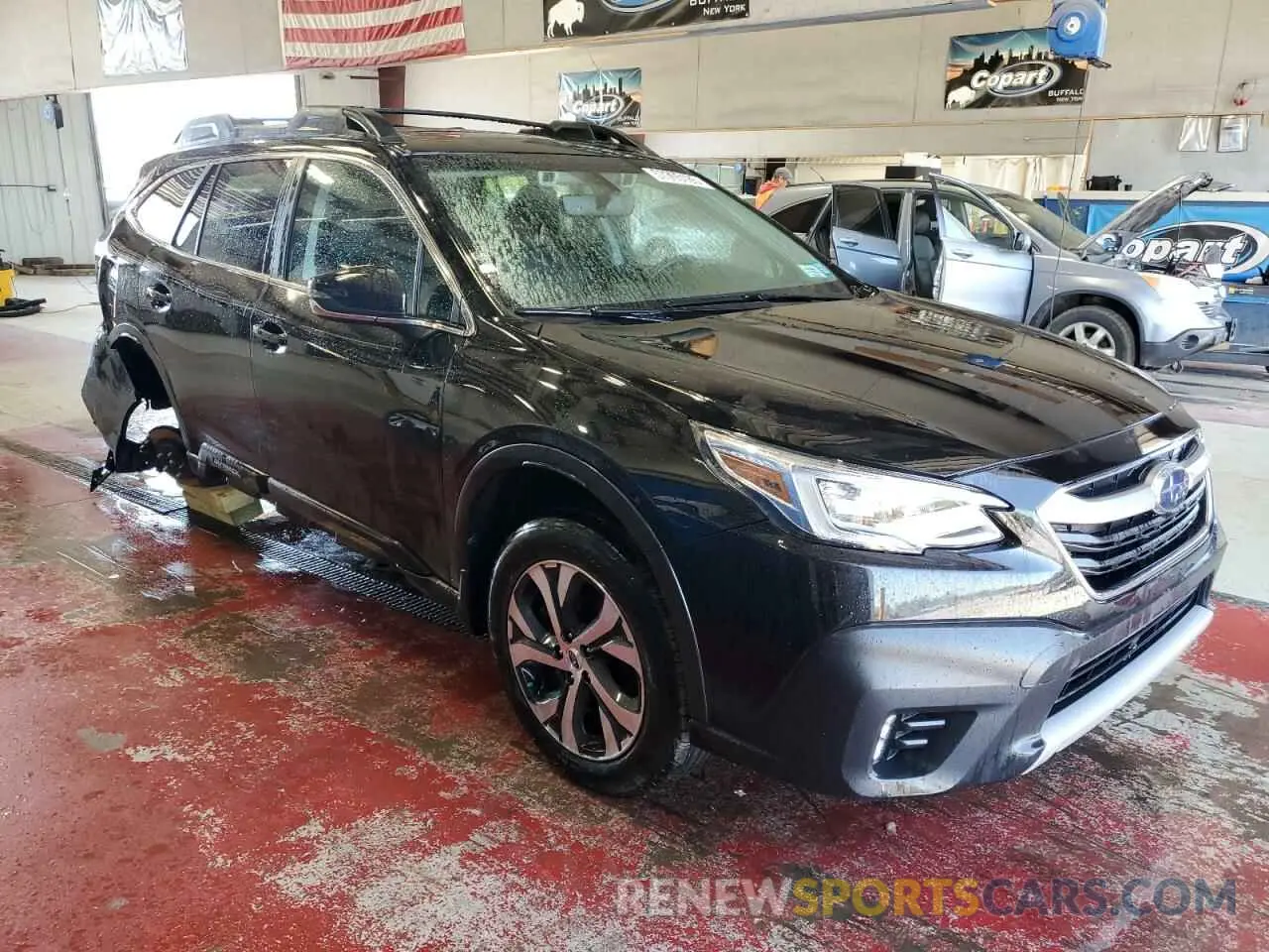 4 Photograph of a damaged car 4S4BTANC1N3149544 SUBARU OUTBACK 2022