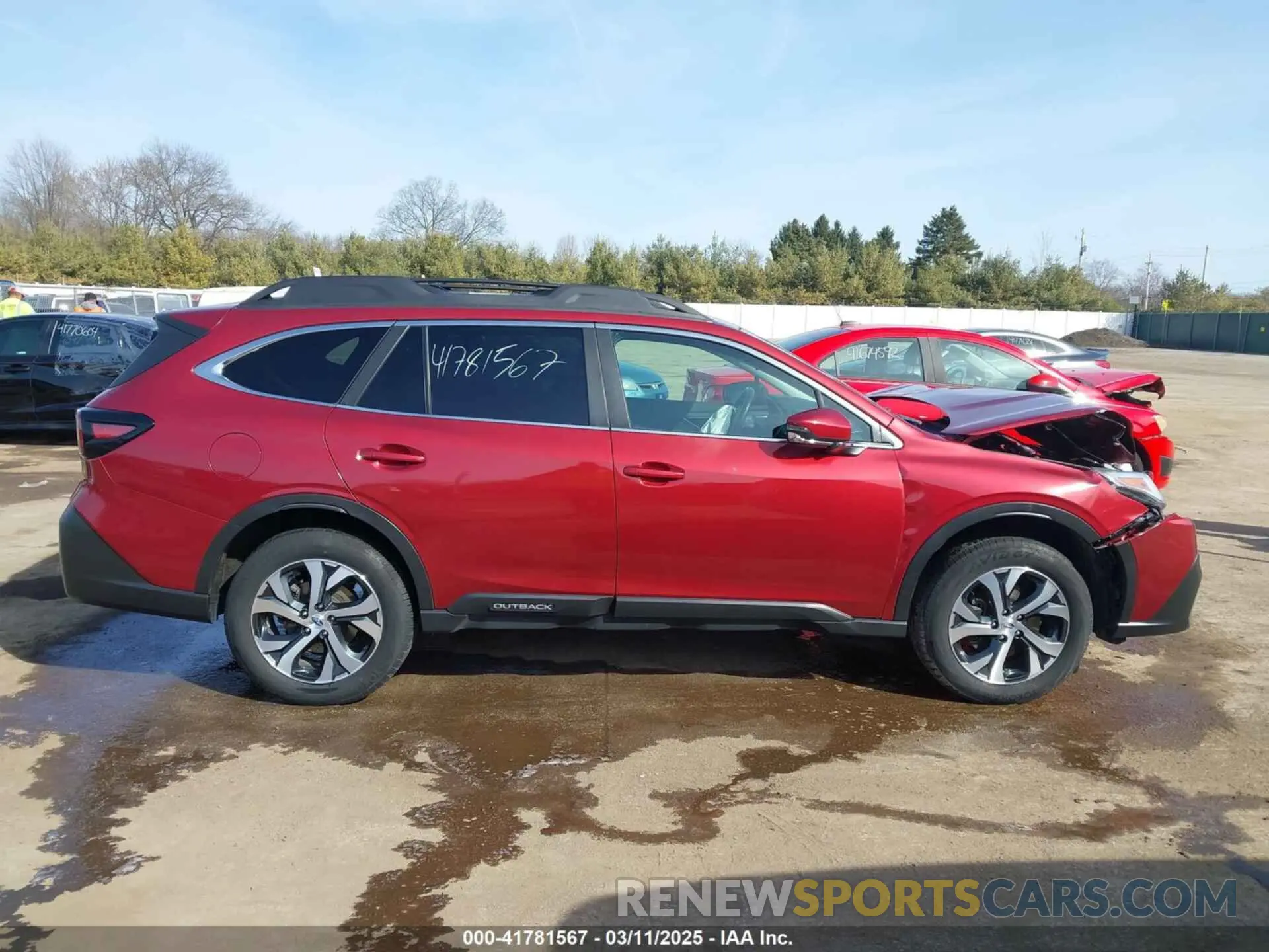 13 Photograph of a damaged car 4S4BTANC1N3215882 SUBARU OUTBACK 2022