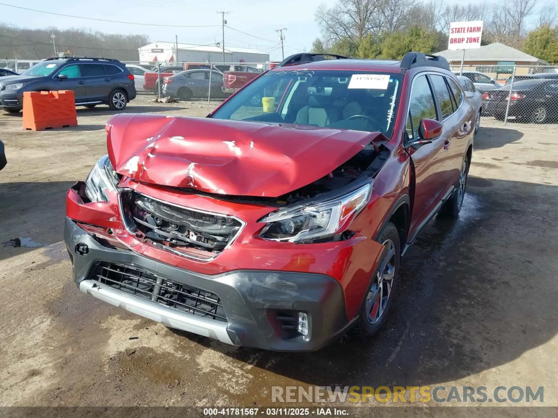 6 Photograph of a damaged car 4S4BTANC1N3215882 SUBARU OUTBACK 2022