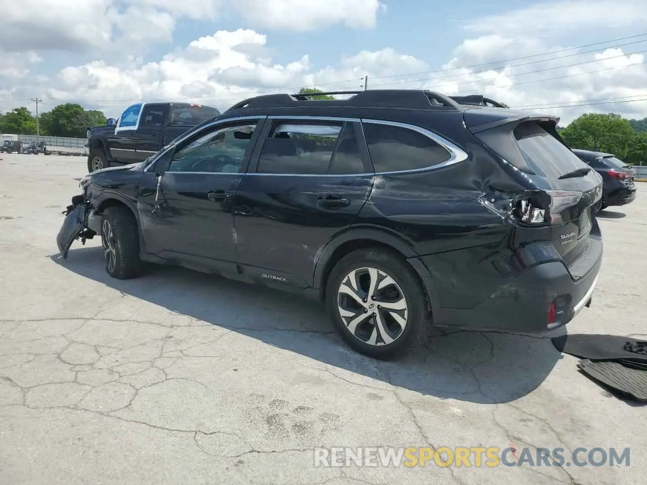 2 Photograph of a damaged car 4S4BTANC2N3108338 SUBARU OUTBACK 2022