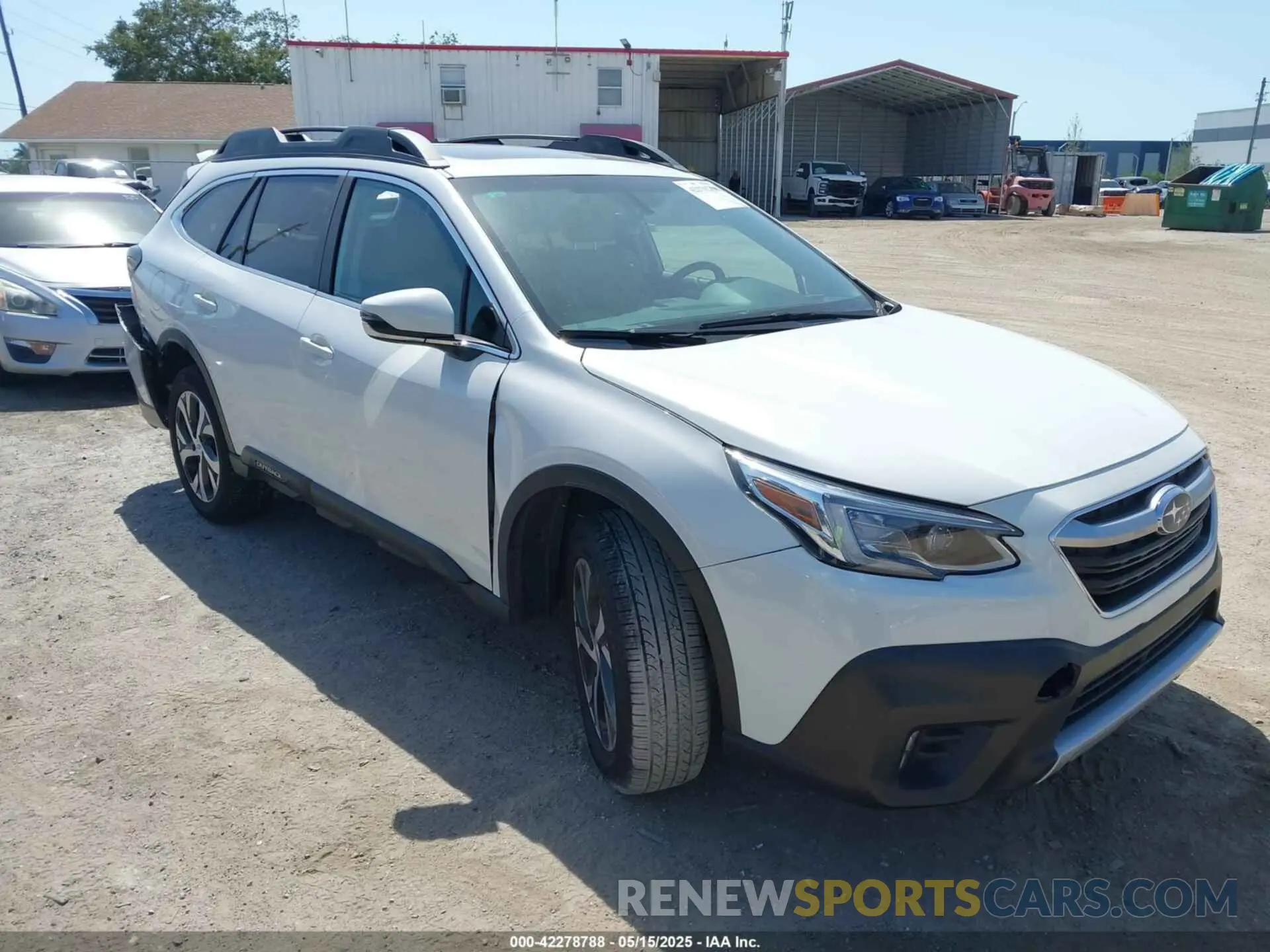 1 Photograph of a damaged car 4S4BTANC2N3143266 SUBARU OUTBACK 2022