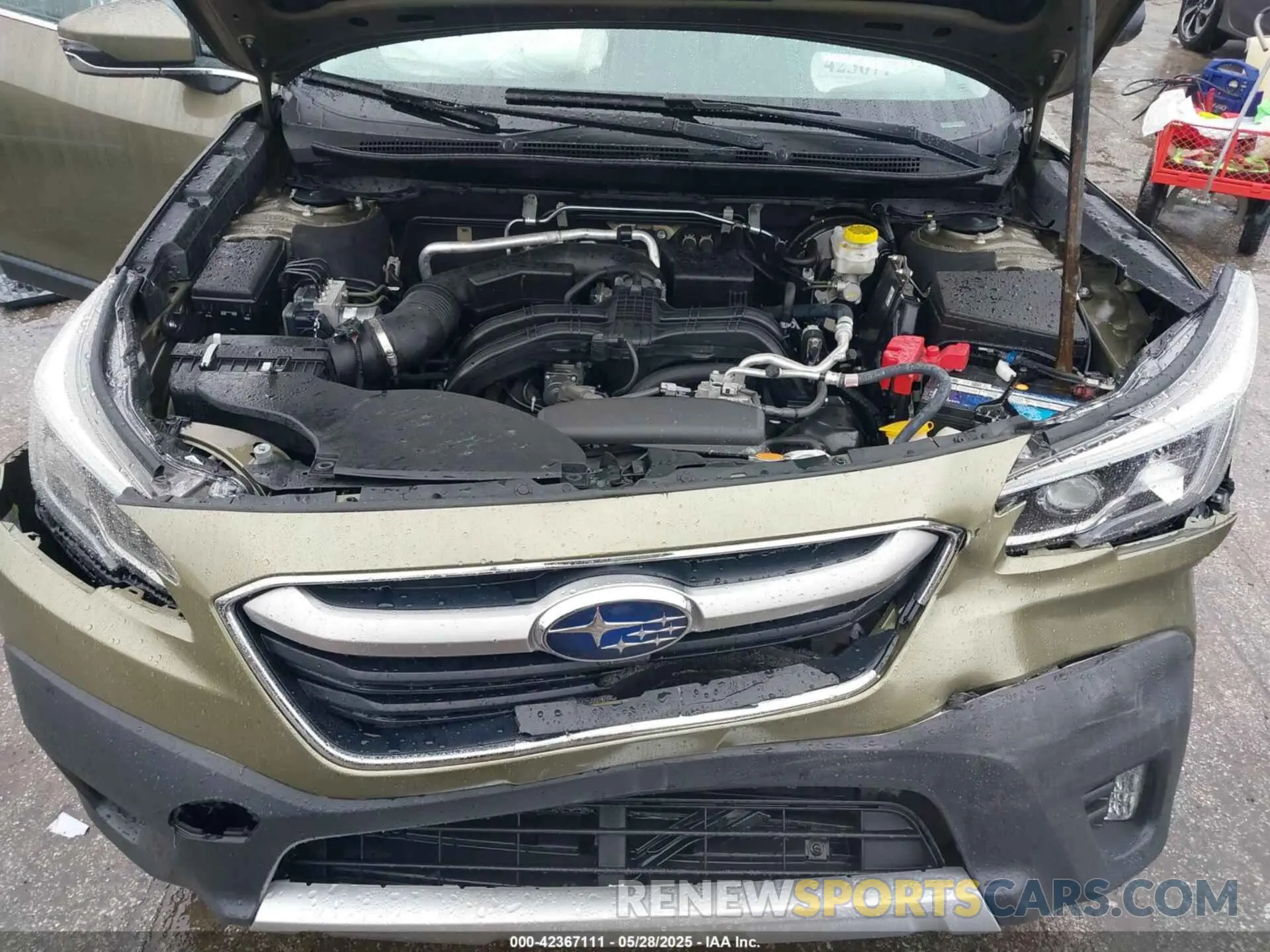 10 Photograph of a damaged car 4S4BTANC2N3282507 SUBARU OUTBACK 2022