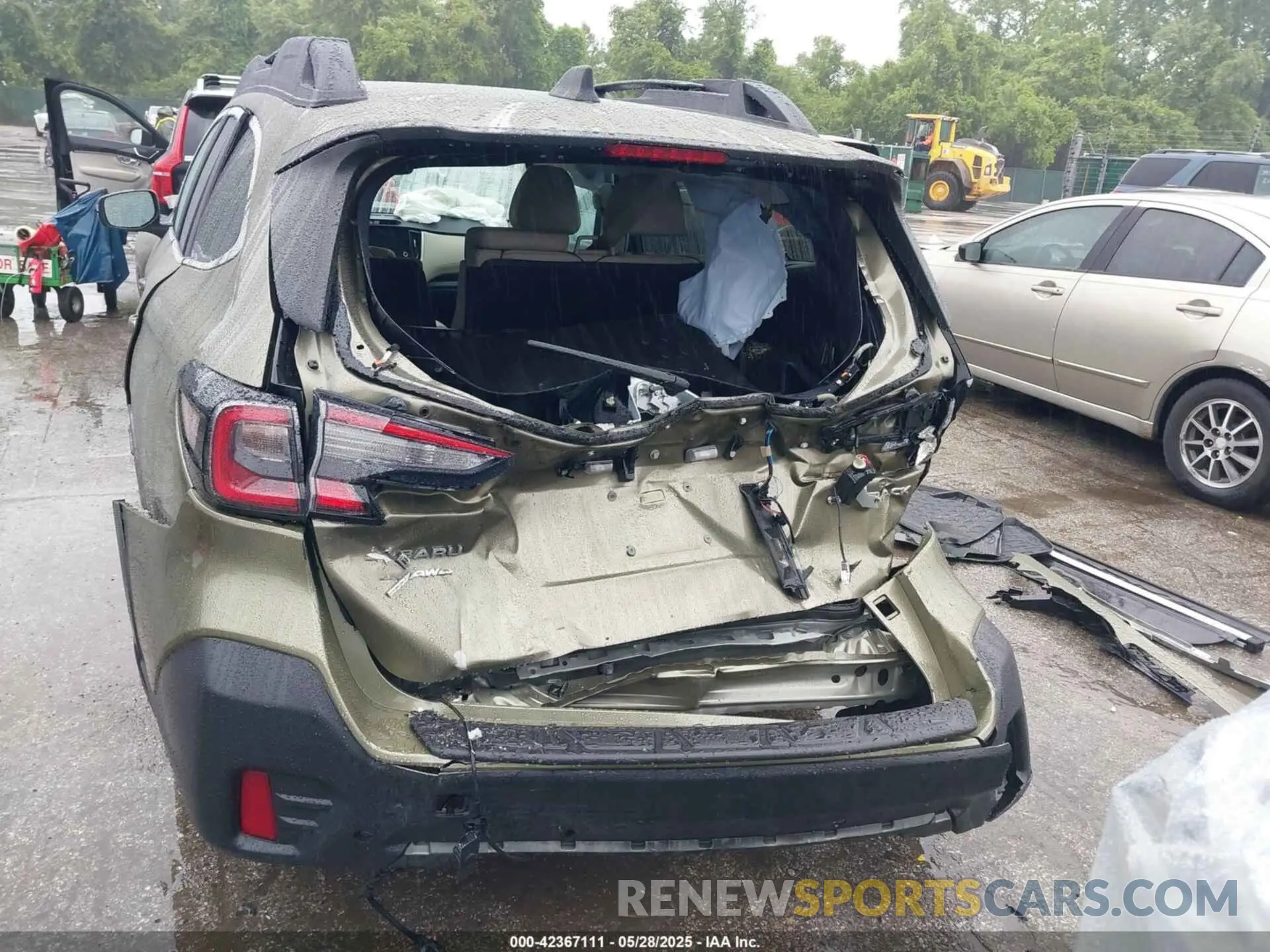 6 Photograph of a damaged car 4S4BTANC2N3282507 SUBARU OUTBACK 2022