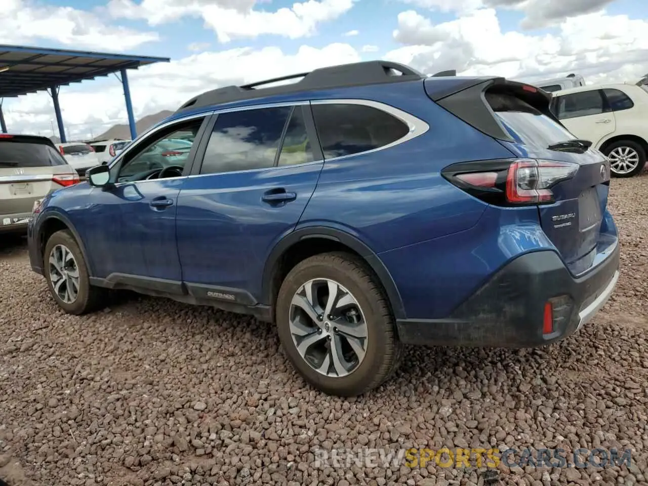 2 Photograph of a damaged car 4S4BTANC3N3164899 SUBARU OUTBACK 2022