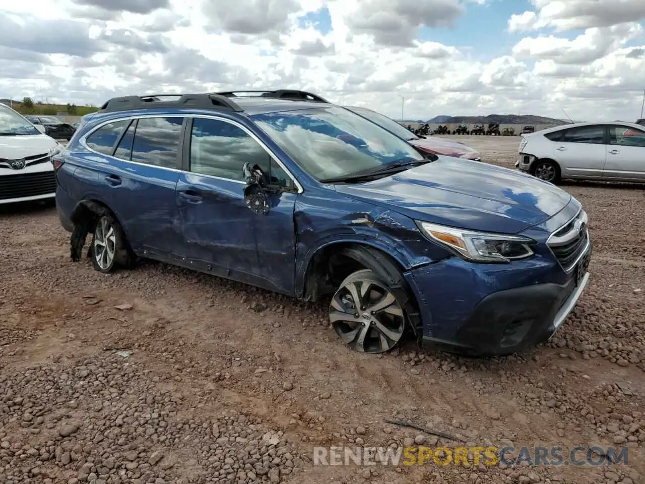 4 Photograph of a damaged car 4S4BTANC3N3164899 SUBARU OUTBACK 2022