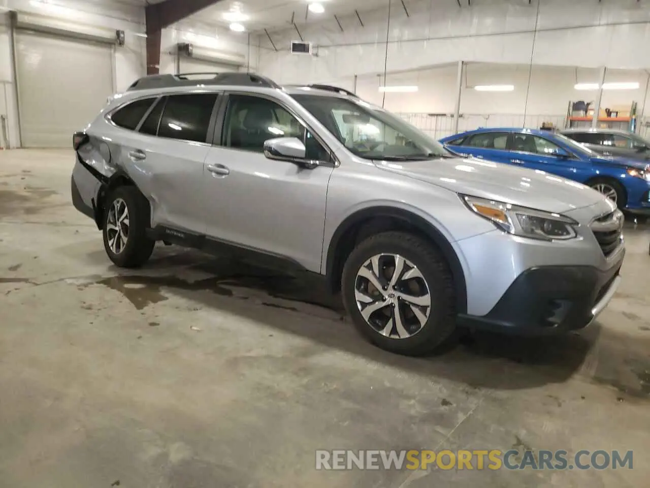 4 Photograph of a damaged car 4S4BTANC3N3195361 SUBARU OUTBACK 2022