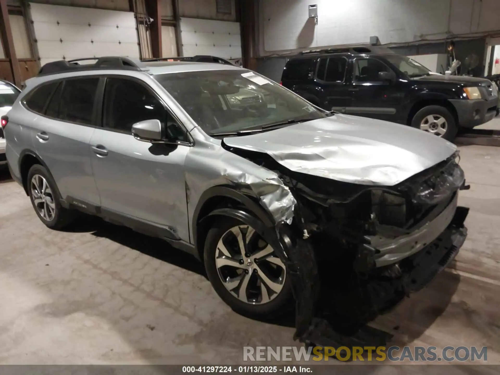 1 Photograph of a damaged car 4S4BTANC3N3195554 SUBARU OUTBACK 2022