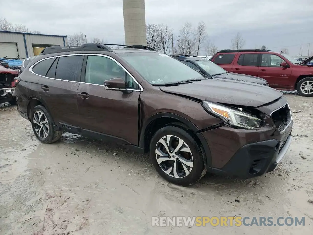 4 Photograph of a damaged car 4S4BTANC3N3213163 SUBARU OUTBACK 2022