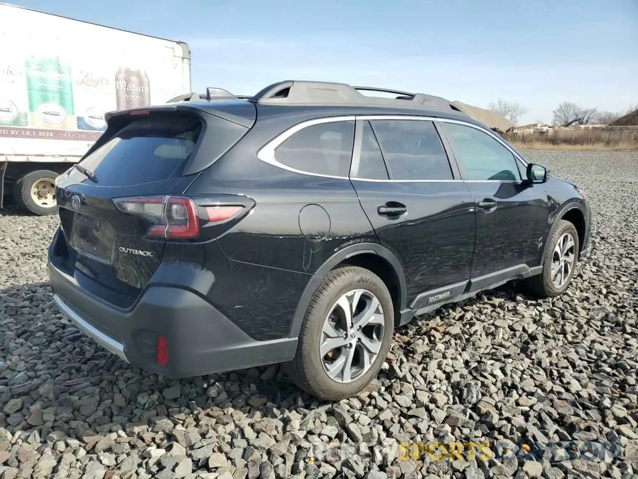 3 Photograph of a damaged car 4S4BTANC4N3162210 SUBARU OUTBACK 2022