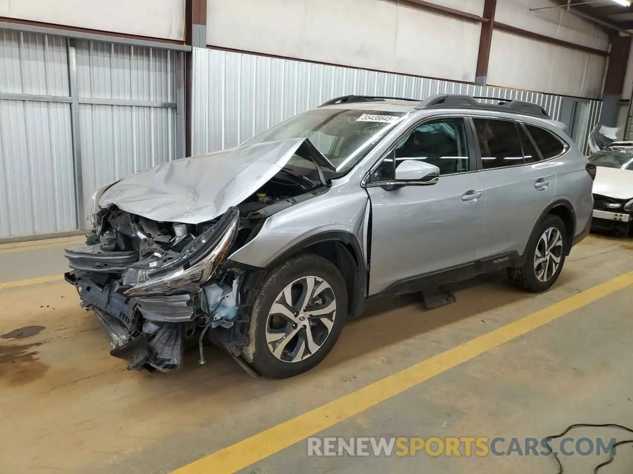 1 Photograph of a damaged car 4S4BTANC4N3176768 SUBARU OUTBACK 2022