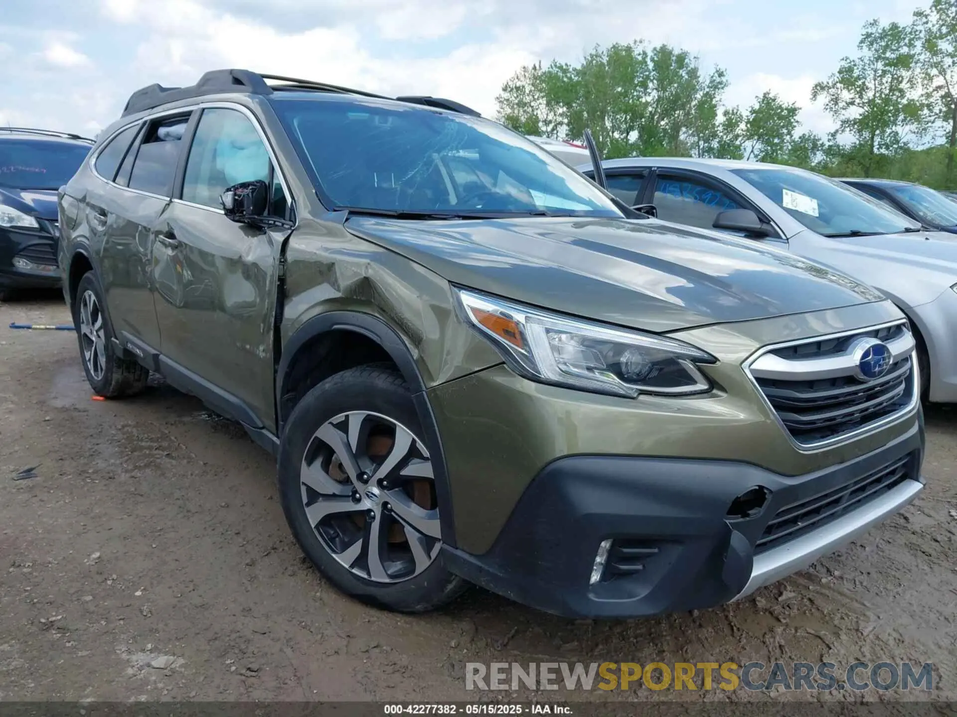 1 Photograph of a damaged car 4S4BTANC6N3186444 SUBARU OUTBACK 2022