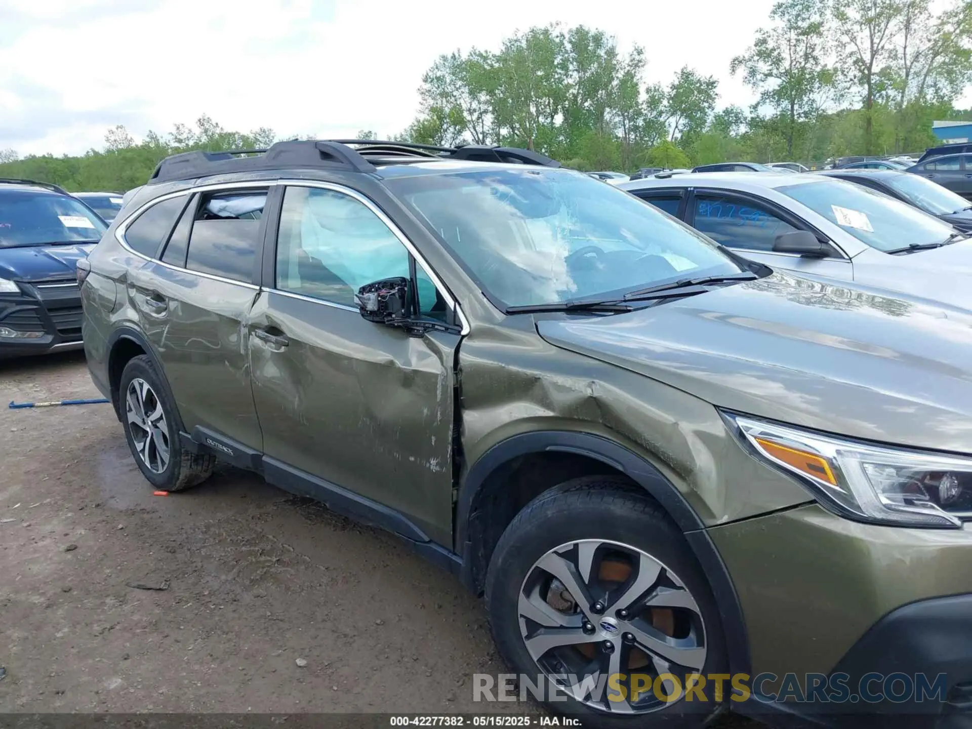 11 Photograph of a damaged car 4S4BTANC6N3186444 SUBARU OUTBACK 2022
