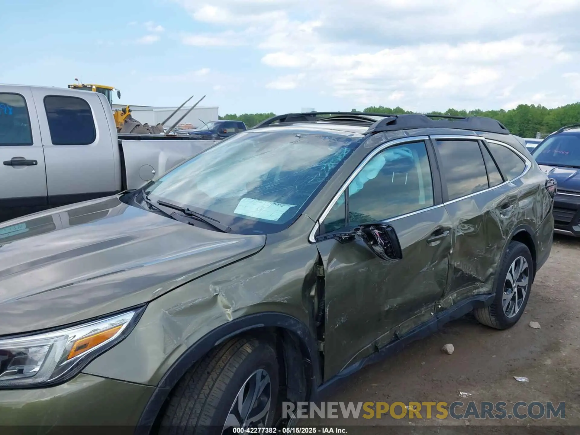 6 Photograph of a damaged car 4S4BTANC6N3186444 SUBARU OUTBACK 2022