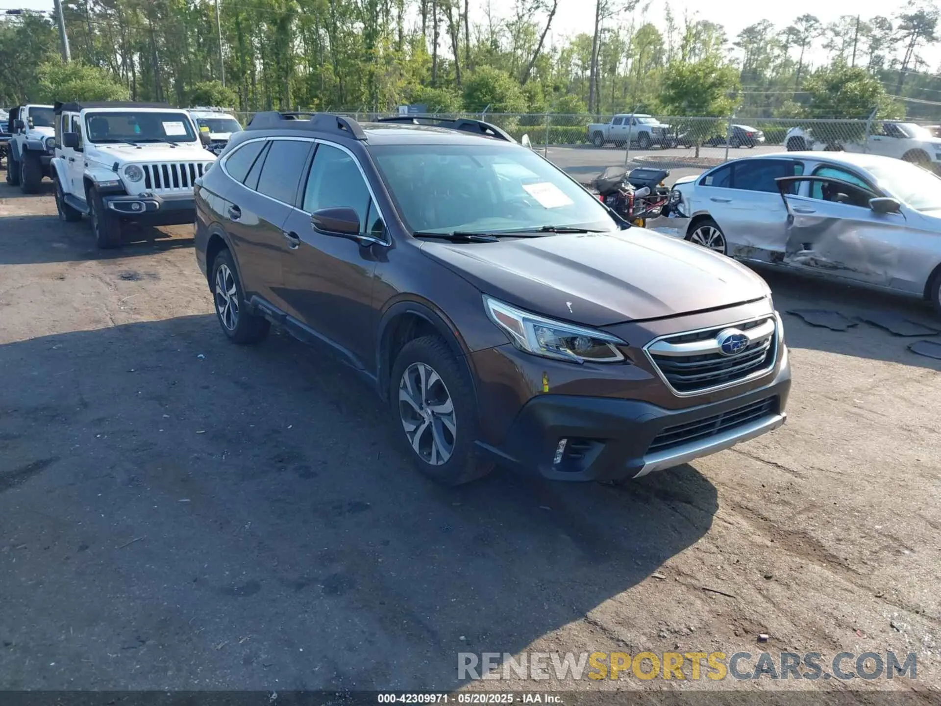 1 Photograph of a damaged car 4S4BTANC6N3220012 SUBARU OUTBACK 2022