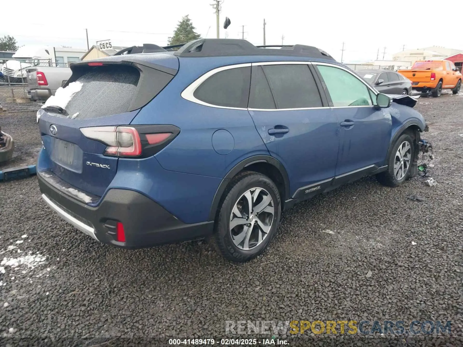 4 Photograph of a damaged car 4S4BTANC6N3241930 SUBARU OUTBACK 2022