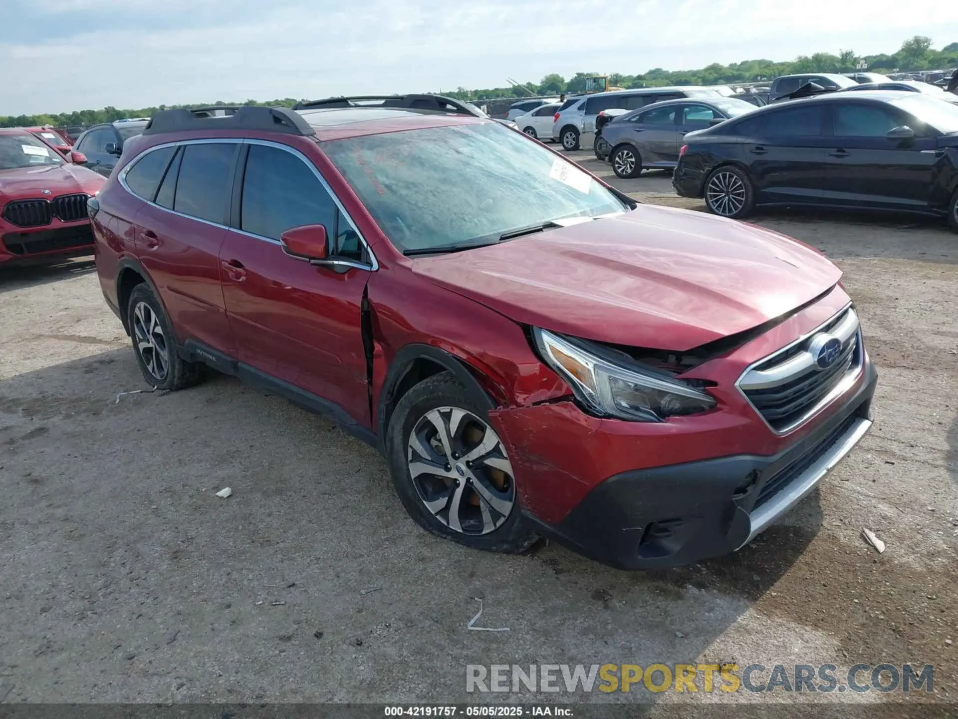 1 Photograph of a damaged car 4S4BTANC7N3125409 SUBARU OUTBACK 2022