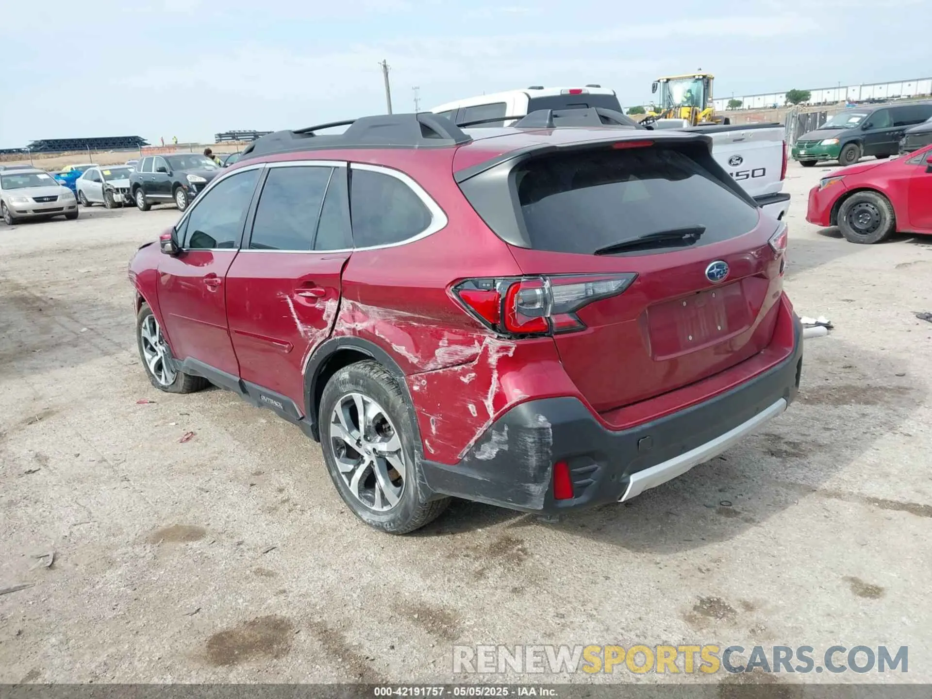 3 Photograph of a damaged car 4S4BTANC7N3125409 SUBARU OUTBACK 2022