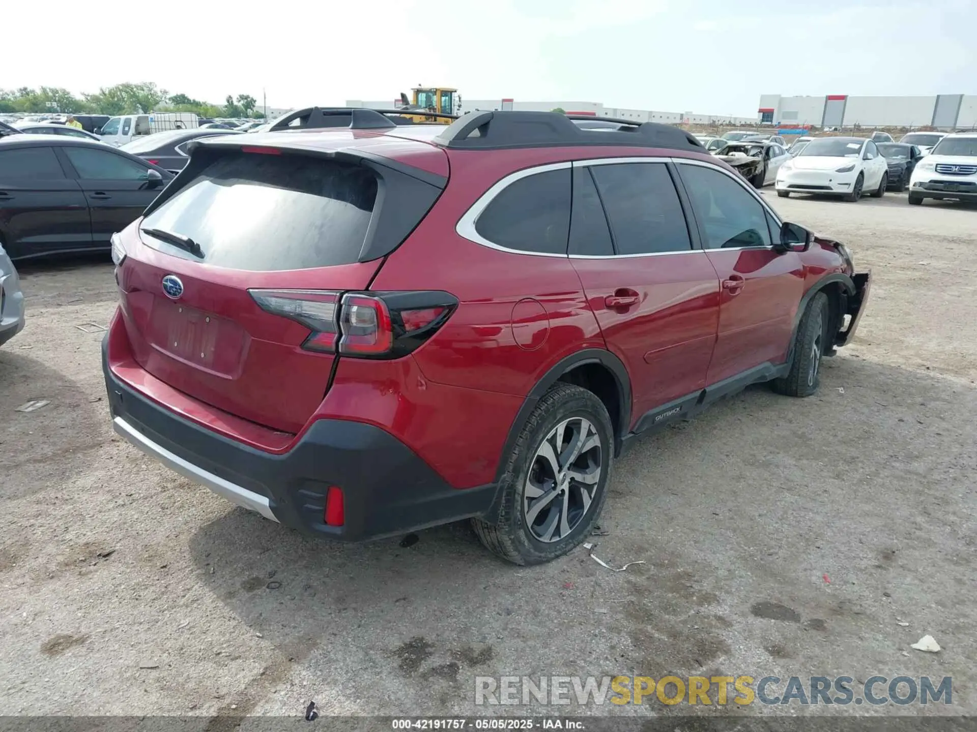 4 Photograph of a damaged car 4S4BTANC7N3125409 SUBARU OUTBACK 2022