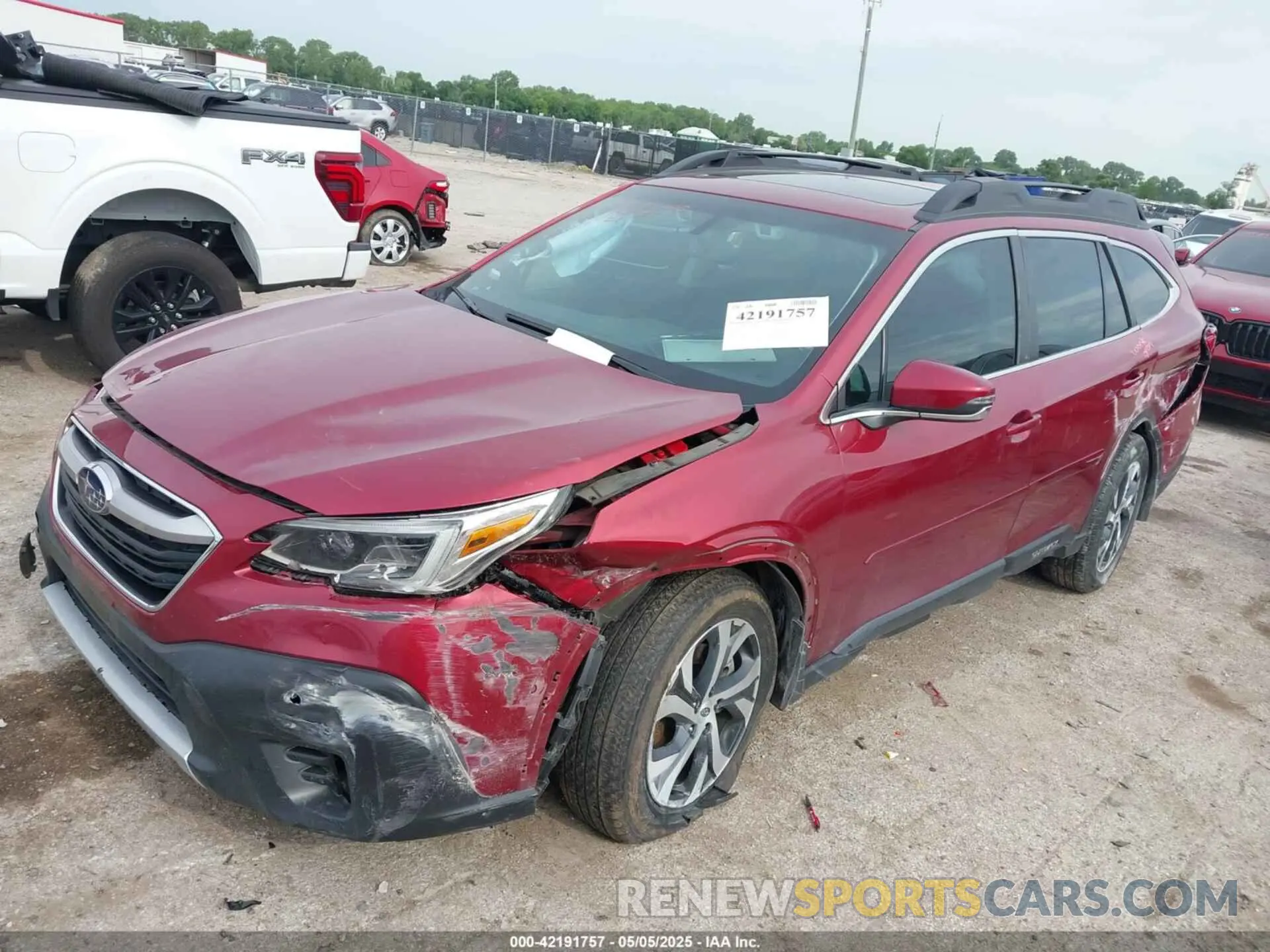 6 Photograph of a damaged car 4S4BTANC7N3125409 SUBARU OUTBACK 2022