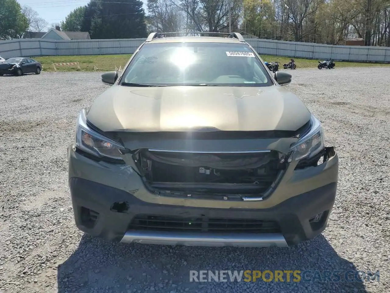 5 Photograph of a damaged car 4S4BTANC7N3200139 SUBARU OUTBACK 2022