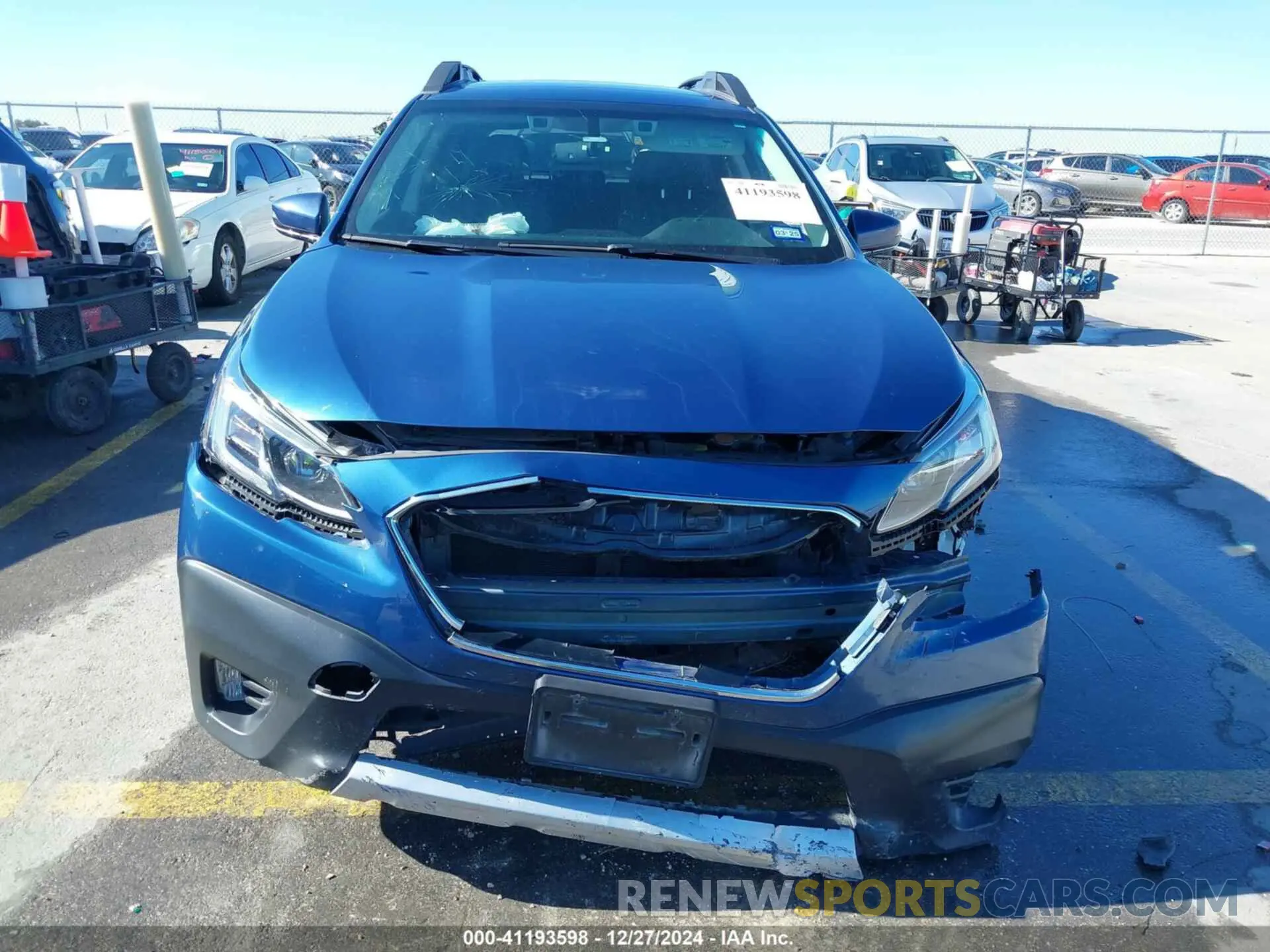 13 Photograph of a damaged car 4S4BTANC7N3201730 SUBARU OUTBACK 2022