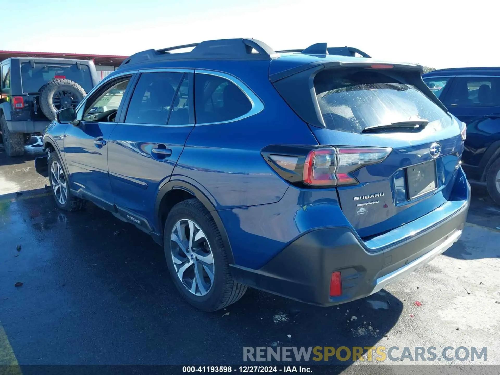 3 Photograph of a damaged car 4S4BTANC7N3201730 SUBARU OUTBACK 2022
