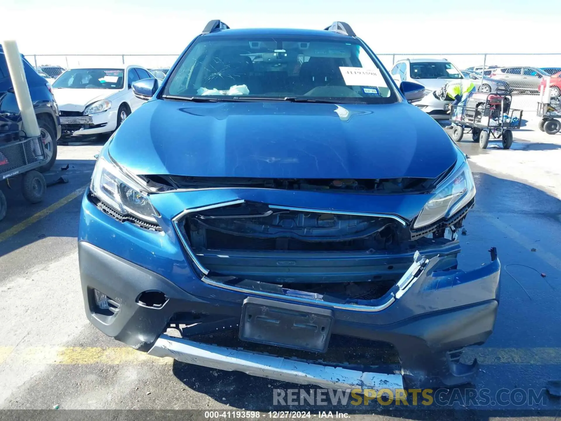 6 Photograph of a damaged car 4S4BTANC7N3201730 SUBARU OUTBACK 2022