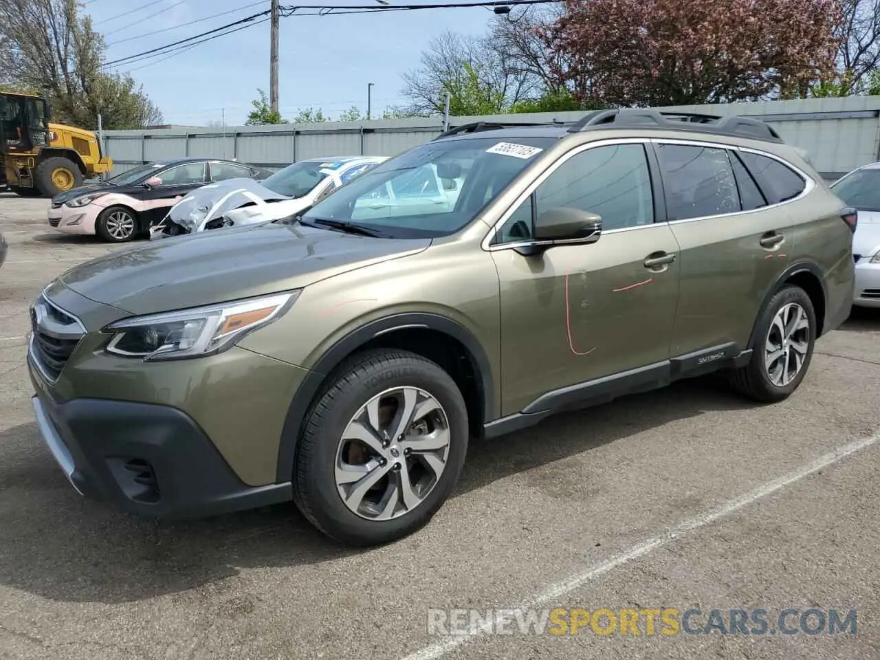 1 Photograph of a damaged car 4S4BTANC7N3216261 SUBARU OUTBACK 2022