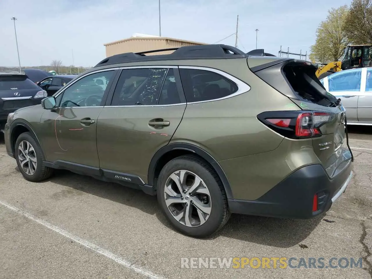 2 Photograph of a damaged car 4S4BTANC7N3216261 SUBARU OUTBACK 2022