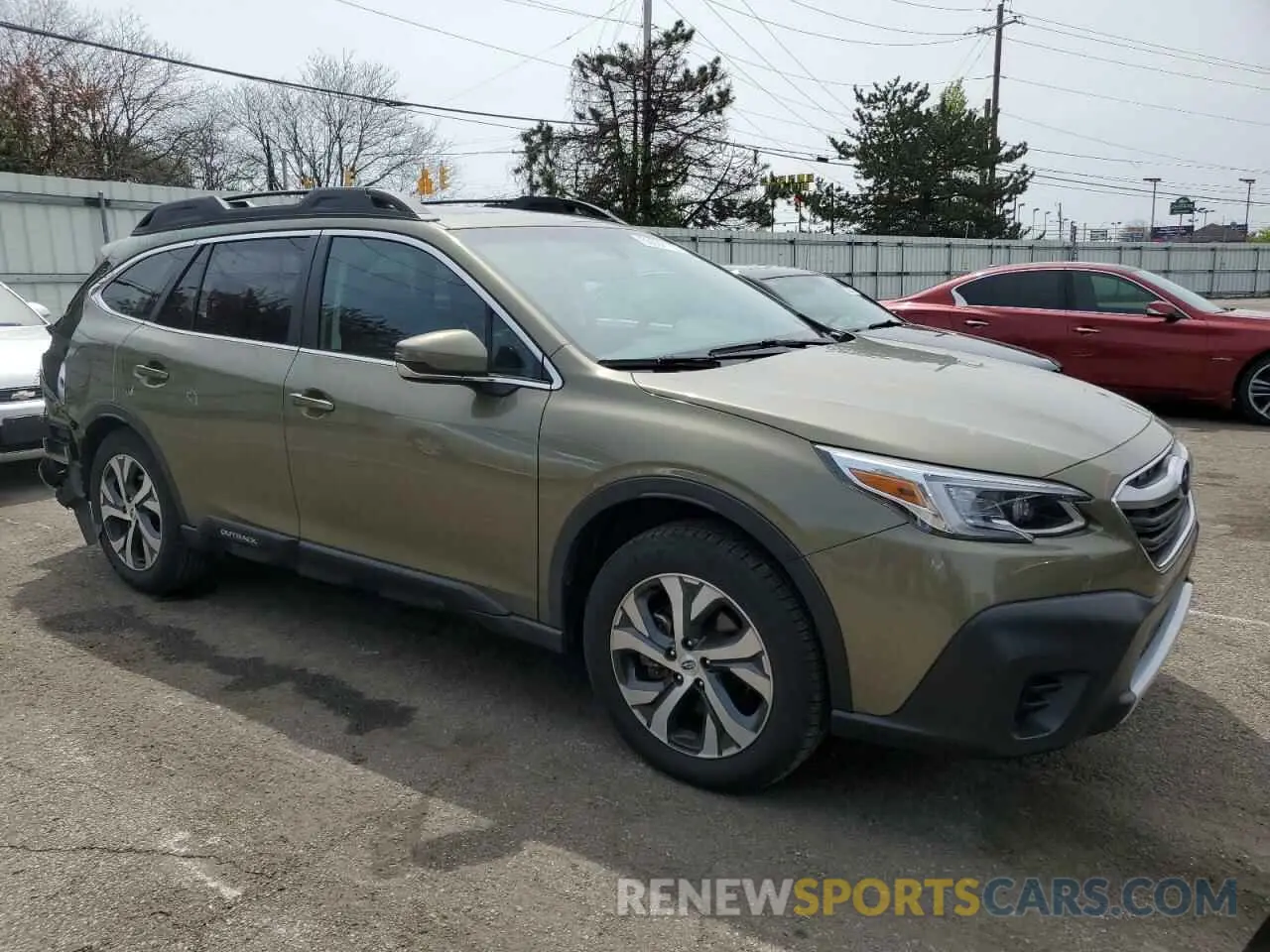 4 Photograph of a damaged car 4S4BTANC7N3216261 SUBARU OUTBACK 2022