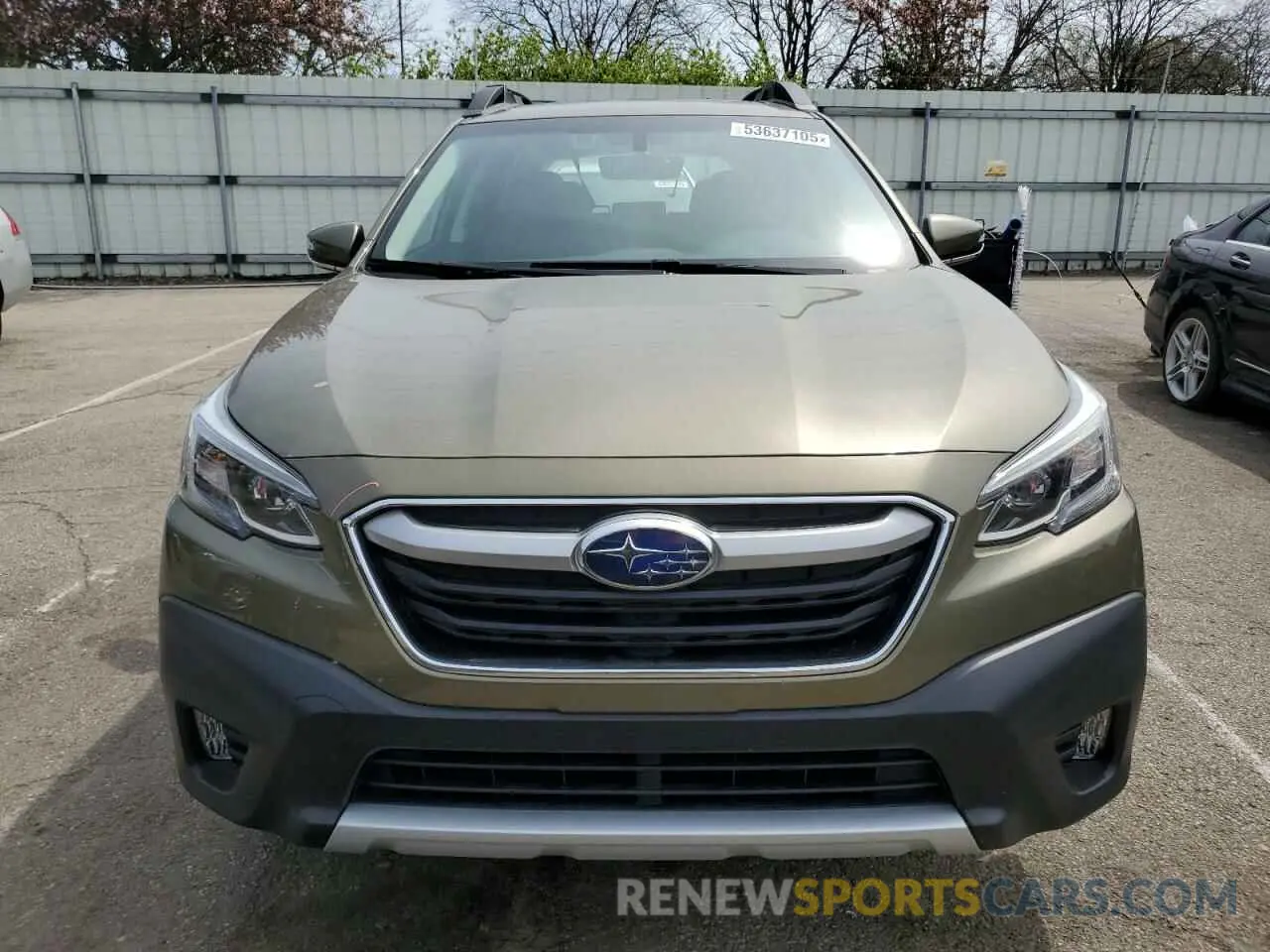 5 Photograph of a damaged car 4S4BTANC7N3216261 SUBARU OUTBACK 2022