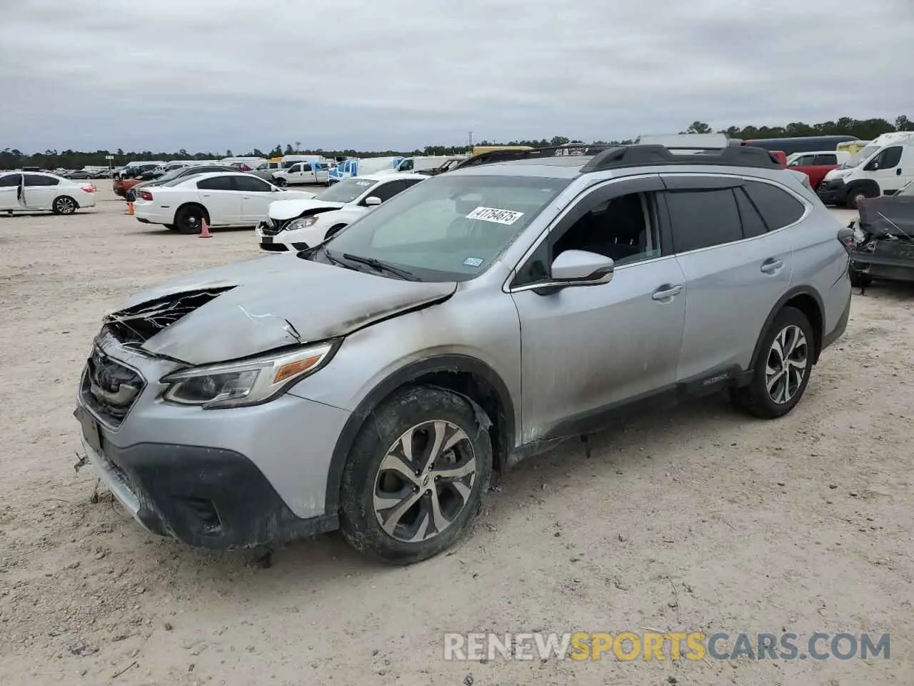 1 Photograph of a damaged car 4S4BTANC8N3101331 SUBARU OUTBACK 2022