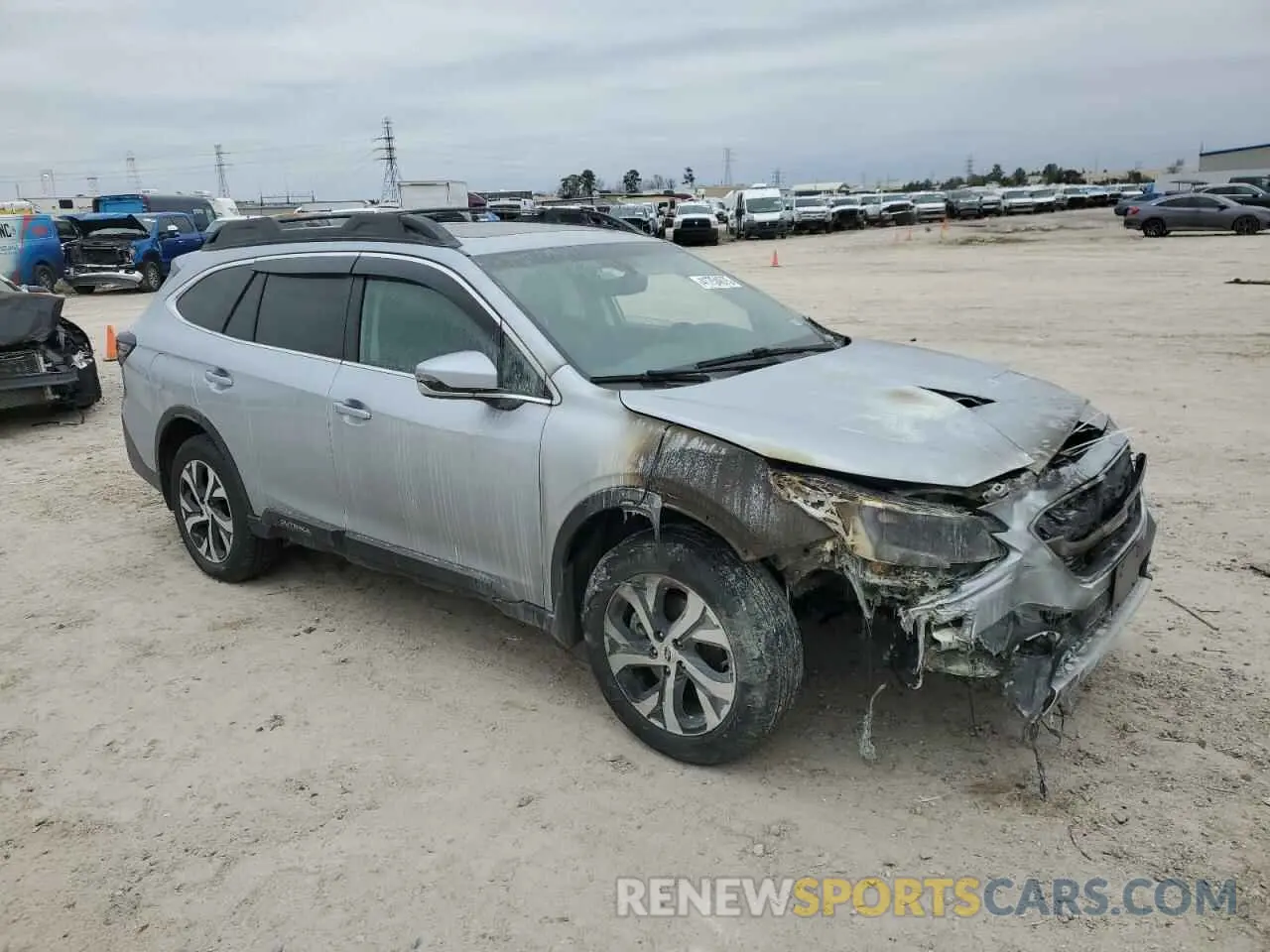 4 Photograph of a damaged car 4S4BTANC8N3101331 SUBARU OUTBACK 2022