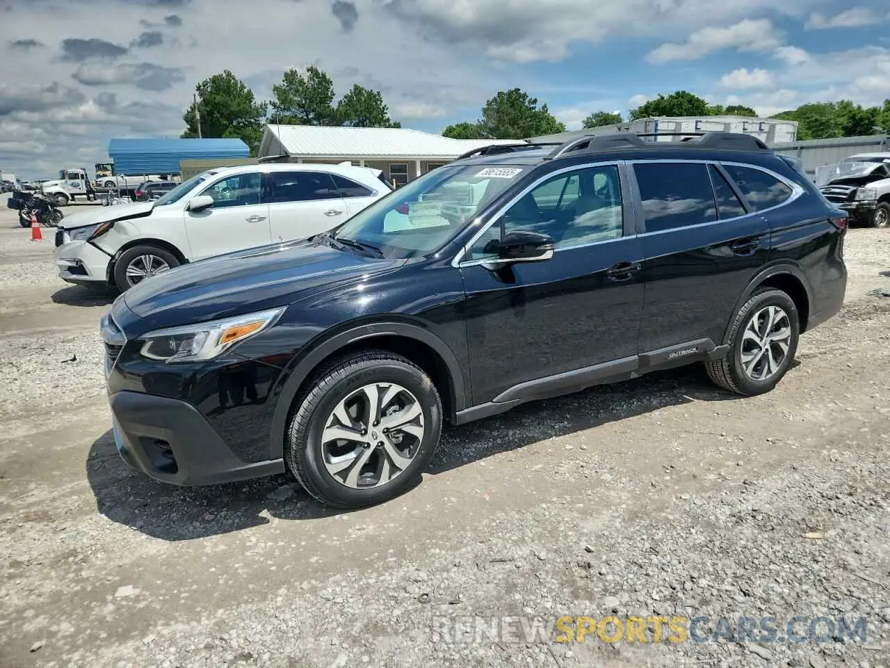 1 Photograph of a damaged car 4S4BTANC8N3192732 SUBARU OUTBACK 2022