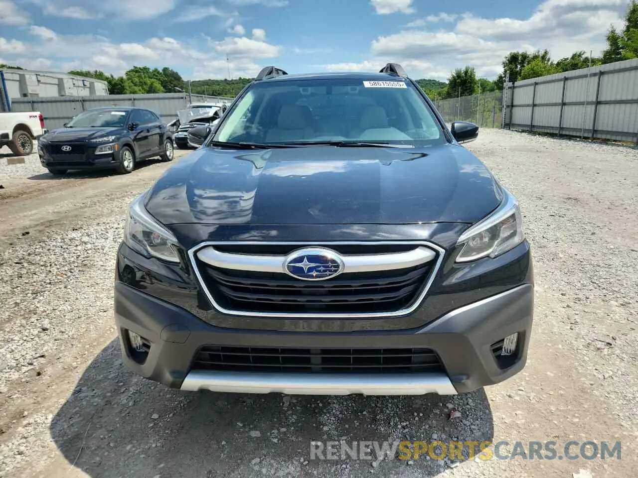 5 Photograph of a damaged car 4S4BTANC8N3192732 SUBARU OUTBACK 2022