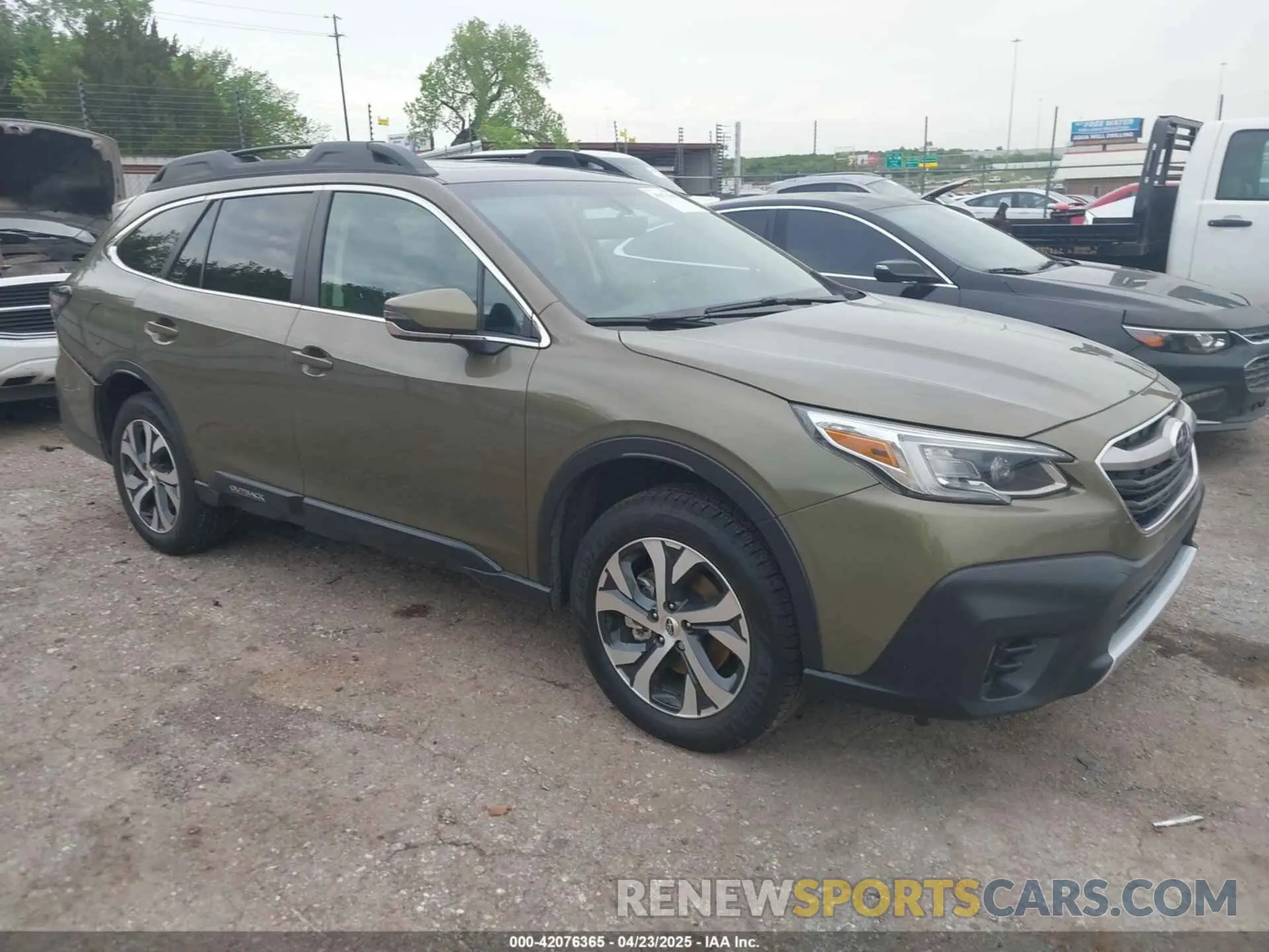 1 Photograph of a damaged car 4S4BTANC9N3165989 SUBARU OUTBACK 2022
