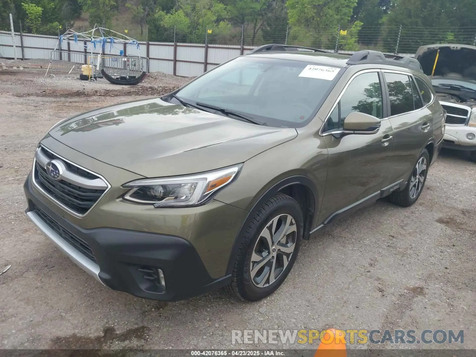 2 Photograph of a damaged car 4S4BTANC9N3165989 SUBARU OUTBACK 2022