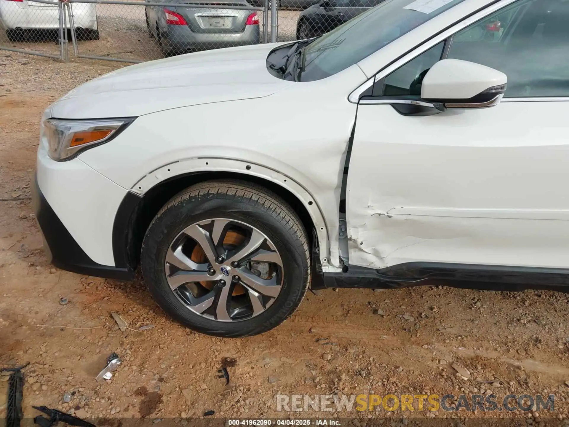 6 Photograph of a damaged car 4S4BTANC9N3250430 SUBARU OUTBACK 2022