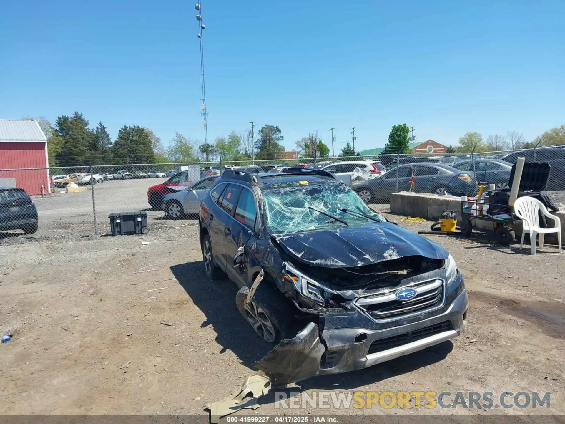 6 Photograph of a damaged car 4S4BTANCXN3154077 SUBARU OUTBACK 2022