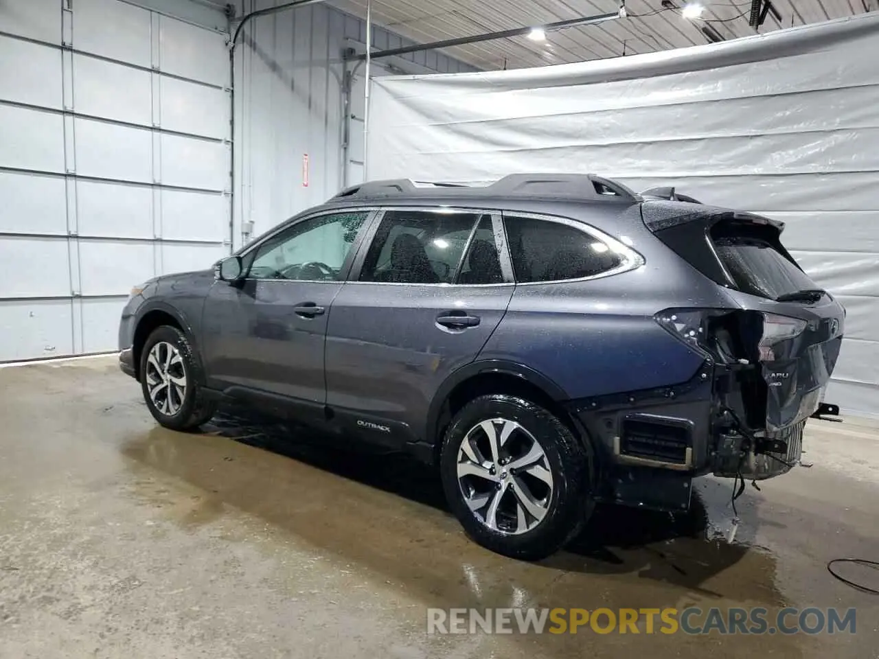 2 Photograph of a damaged car 4S4BTANCXN3199441 SUBARU OUTBACK 2022