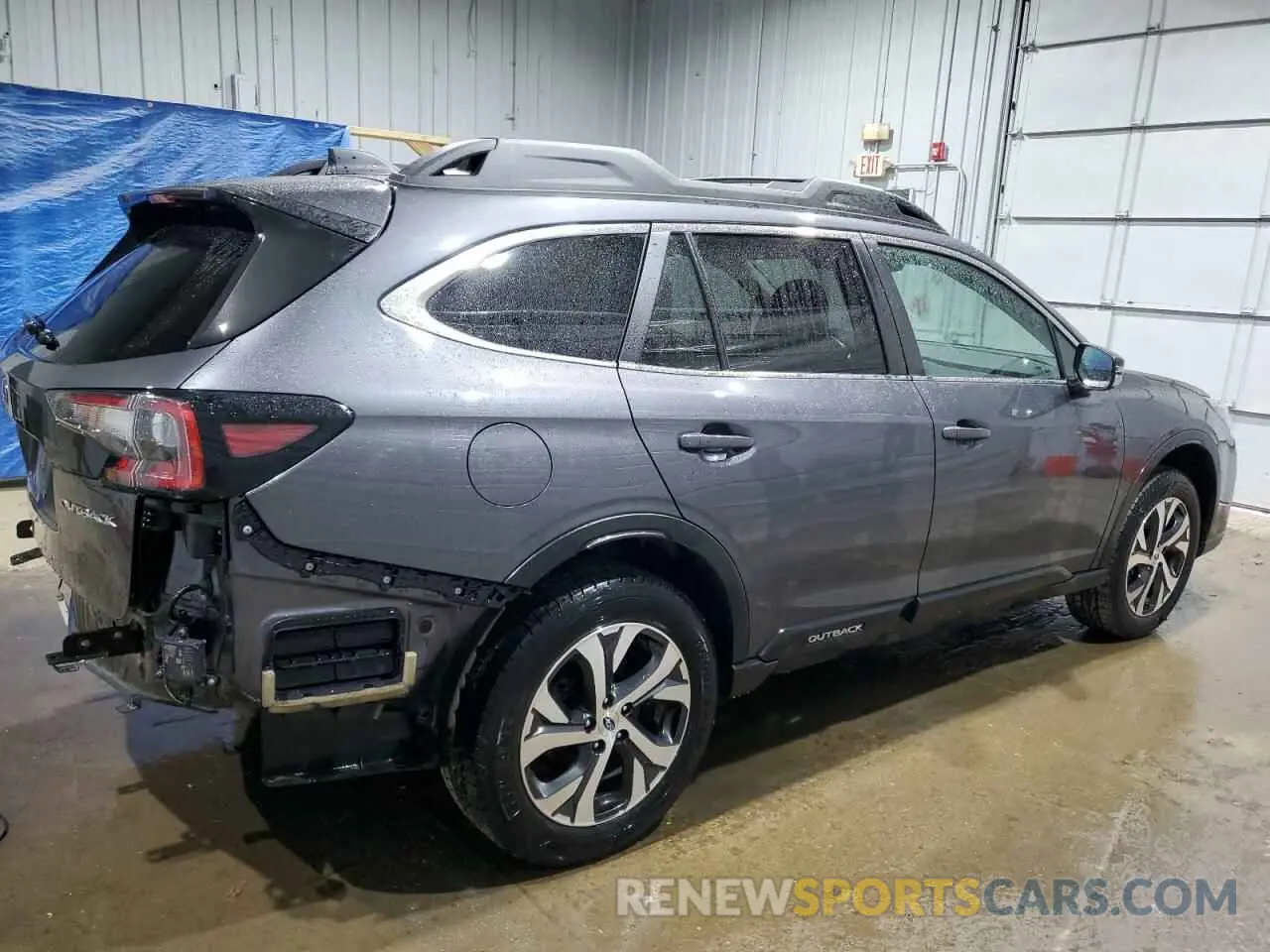 3 Photograph of a damaged car 4S4BTANCXN3199441 SUBARU OUTBACK 2022