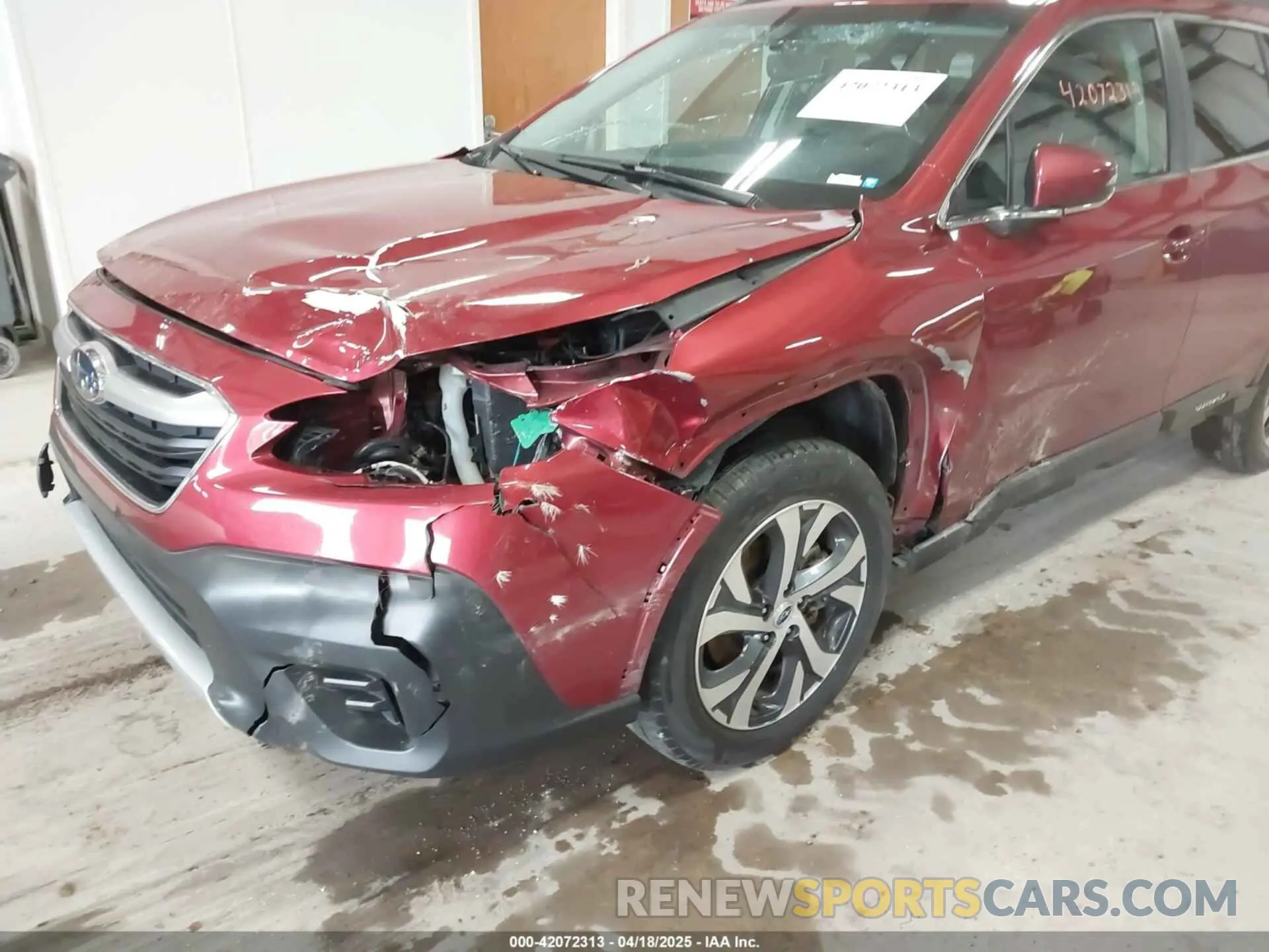 6 Photograph of a damaged car 4S4BTANCXN3228940 SUBARU OUTBACK 2022