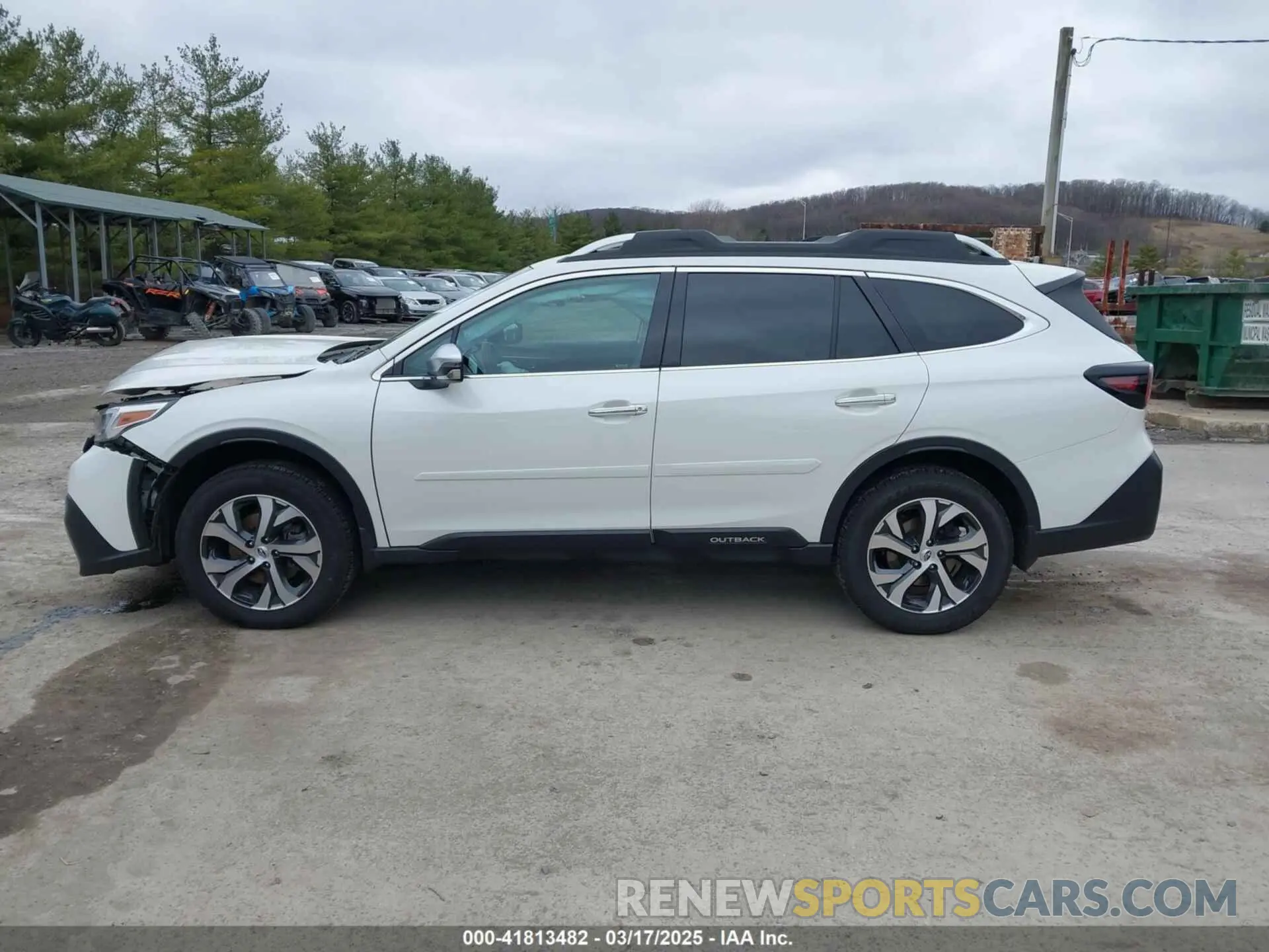 14 Photograph of a damaged car 4S4BTAPC0N3178174 SUBARU OUTBACK 2022