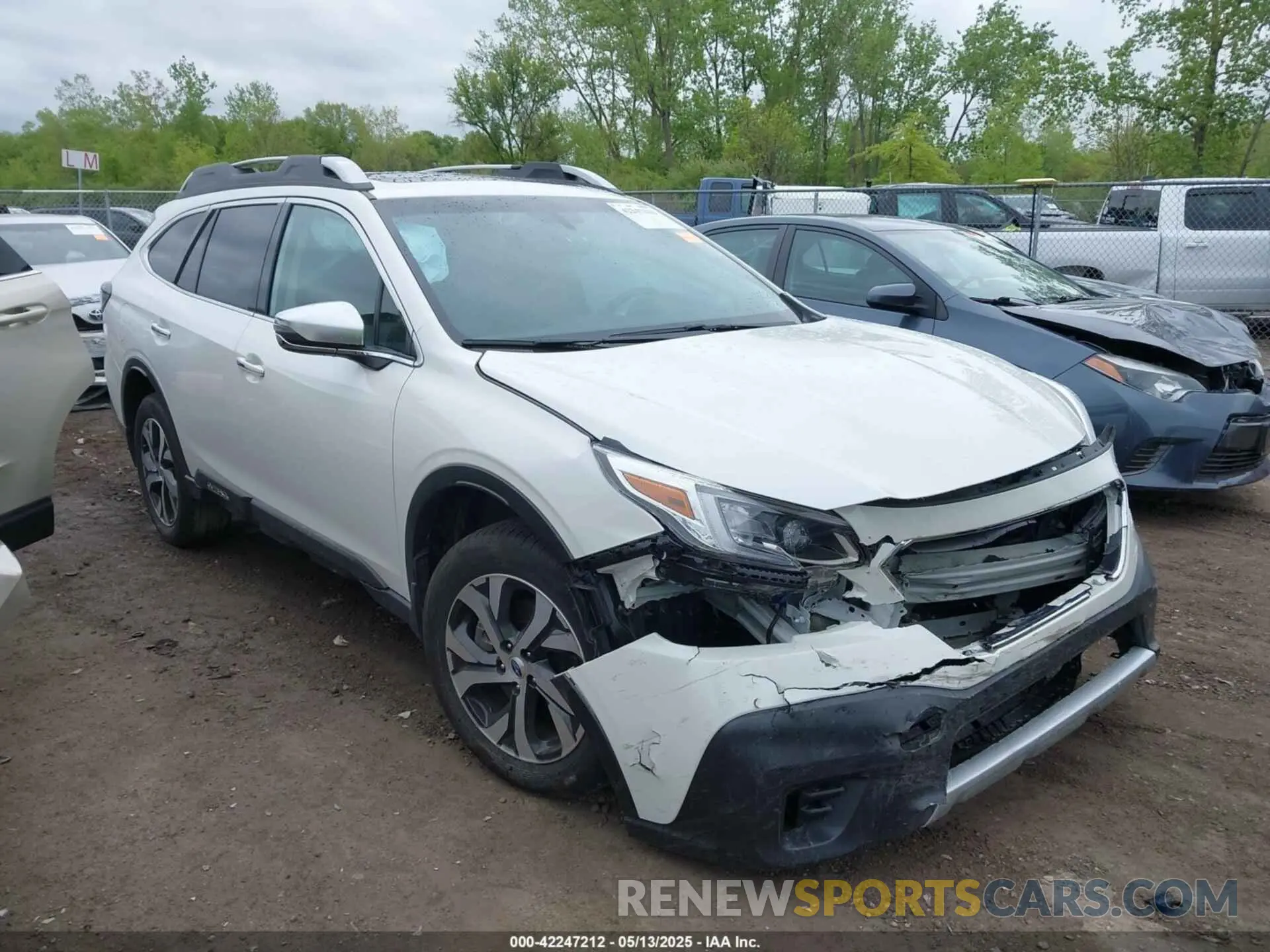 1 Photograph of a damaged car 4S4BTAPC1N3217113 SUBARU OUTBACK 2022
