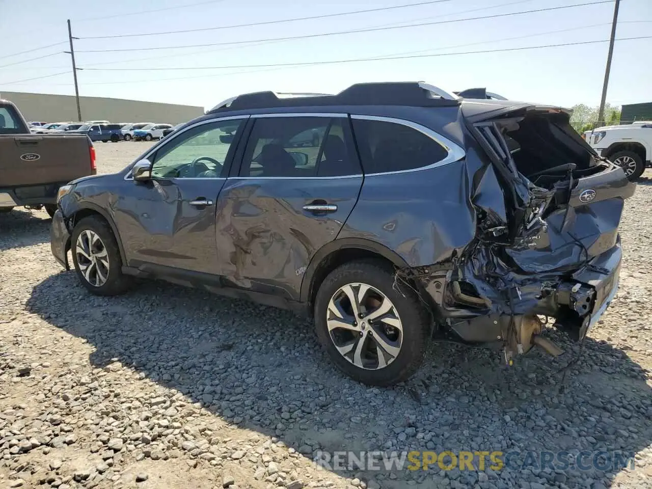 2 Photograph of a damaged car 4S4BTAPC1N3225535 SUBARU OUTBACK 2022