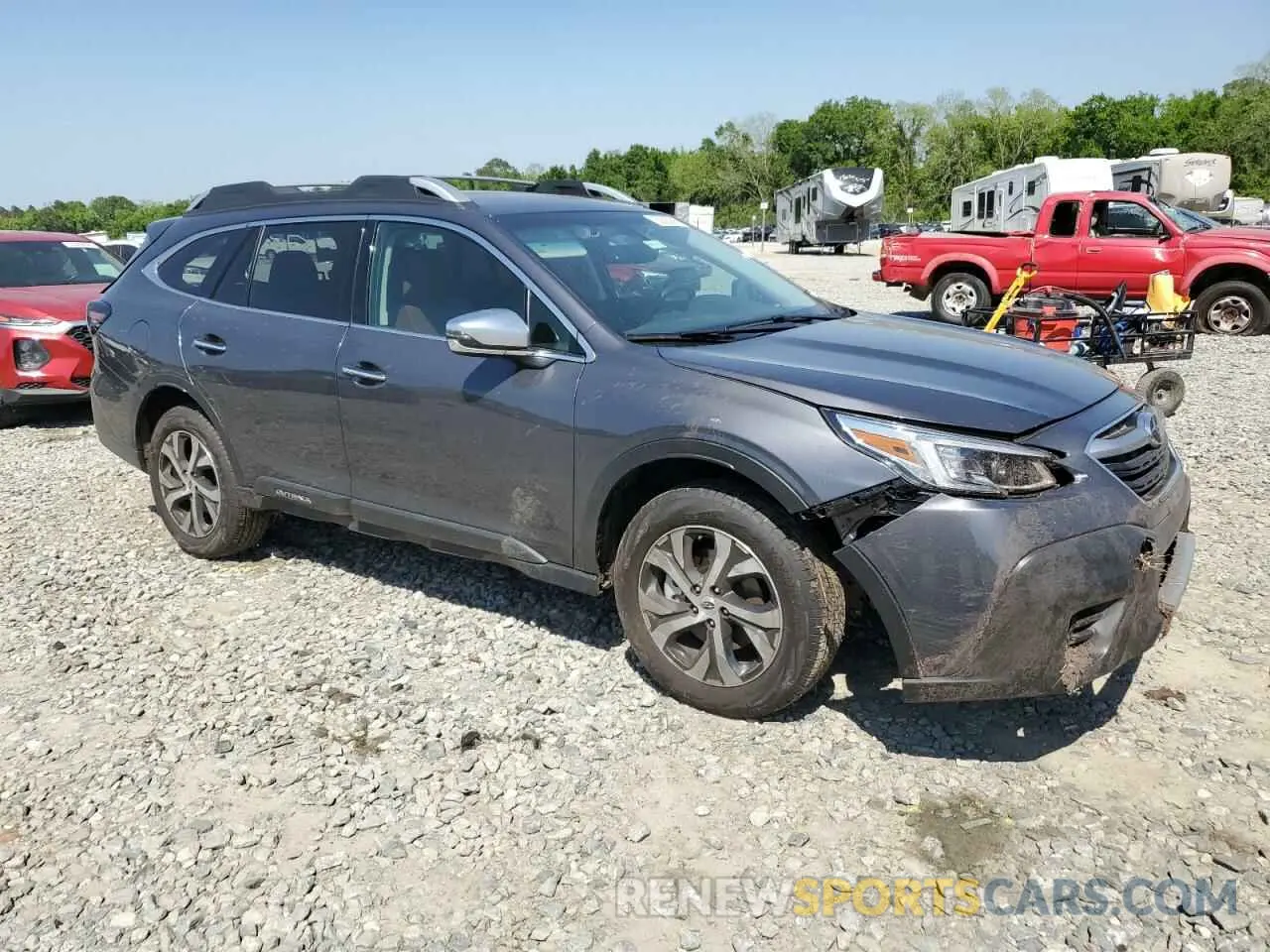 4 Photograph of a damaged car 4S4BTAPC1N3225535 SUBARU OUTBACK 2022